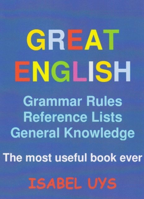 Isabel Uys - Great English, E-bok