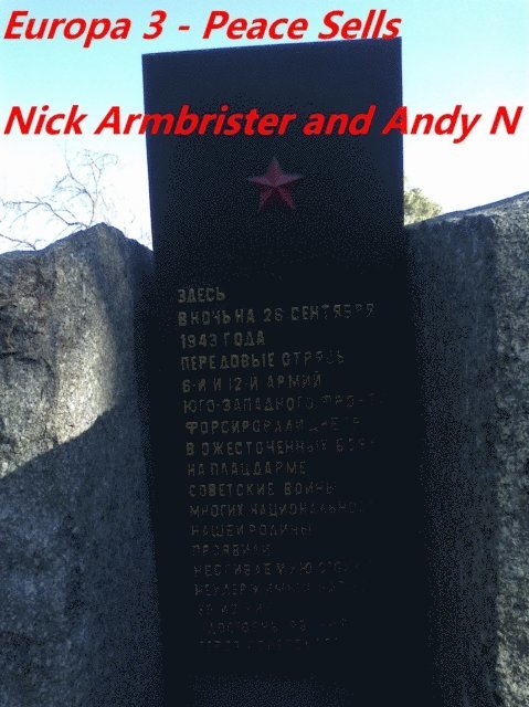 Andy N, Nick Armbrister - Europa 3 - Peace Sells, E-bok. Tillgänglighet: Lägg i varukorg