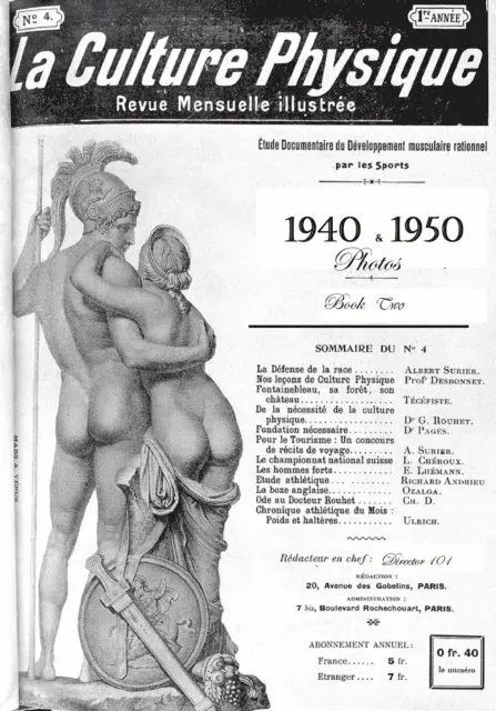 La Culture Physique 1940 - 1950 Photo Book Two