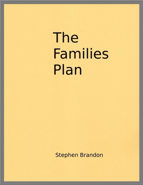 Stephen Brandon - Families Plan, E-bok