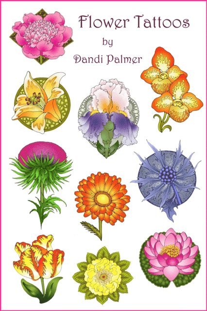 Dandi Palmer - Flower Tattoos, E-bok