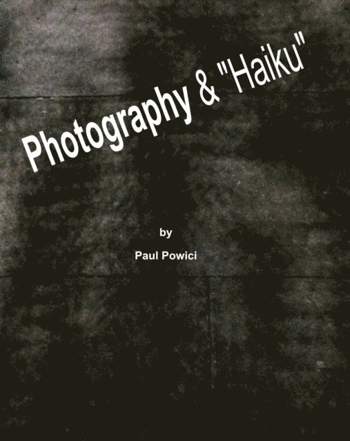 Paul Powici - Photography & &quote;Haiku&quote;, E-bok. Tillgänglighet: Lägg i varukorg