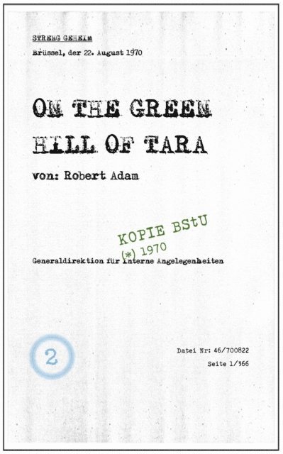 Robert Adam - On the Green Hill of Tara, E-bok