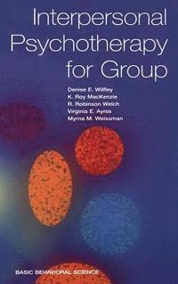 Interpersonal Psychotherapy For Group