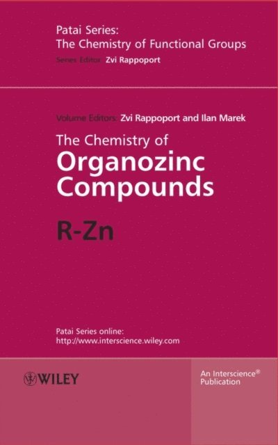 Ilan Marek, Zvi Rappoport - Chemistry of Organozinc Compounds, E-bok