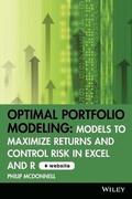 Optimal Portfolio Modeling, CD-ROM includes Models Using Excel and R