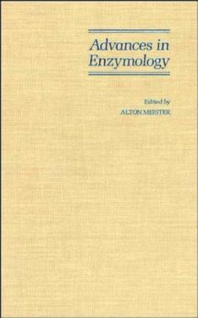 Alton Meister - Advances in Enzymology and Related Areas of Molecular Biology, Volume 67, E-bok