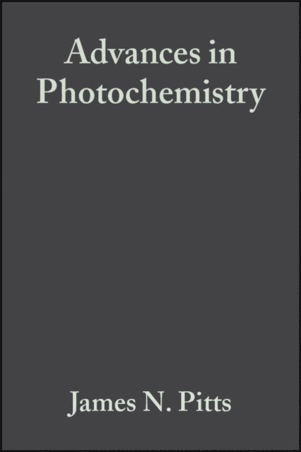 Klaus Gollnick, George S. Hammond, James N. Pitts - Advances in Photochemistry, E-bok