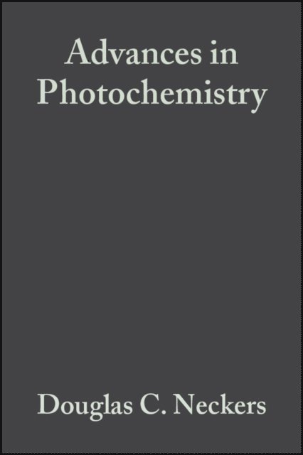G nther von B nau, David H. Volman, Douglas C. Neckers - Advances in Photochemistry, Volume 23, E-bok