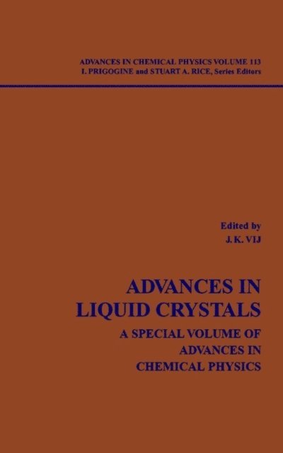 Jagdish K. Vij - Advances in Liquid Crystals, E-bok