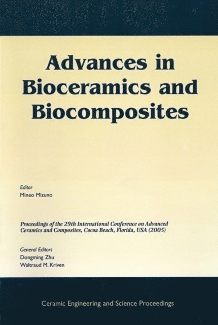 Mineo Mizuno - Advances in Bioceramics and Biocomposites, E-bok