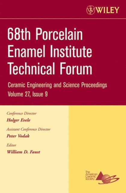 William D. Faust - 68th Porcelain Enamel Institute Technical Forum, Volume 27, Issue 9, E-bok