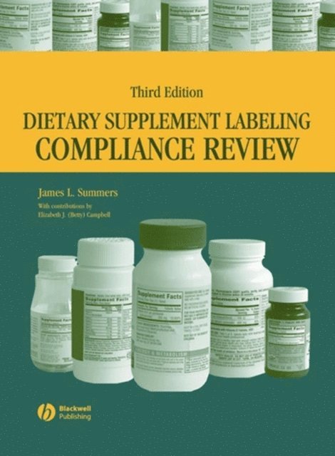 James L. Summers - Dietary Supplement Labeling Compliance Review, E-bok