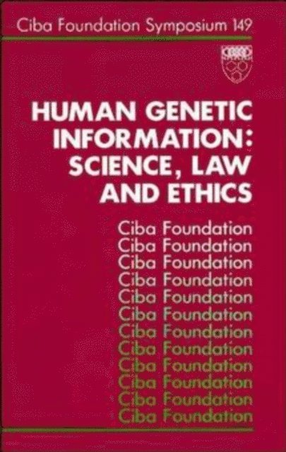 Julie Whelan, Gregory R. Bock, Derek J. Chadwick - Human Genetic Information, E-bok