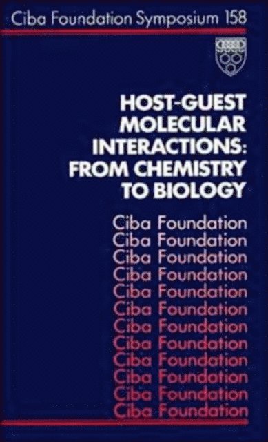 Kate Widdows, Derek J. Chadwick - Host-Guest Molecular Interactions, E-bok