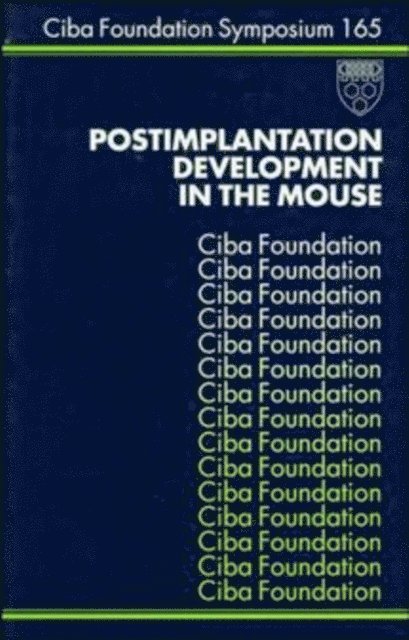 Joan Marsh, Derek J. Chadwick - Postimplantation Development in the Mouse, E-bok
