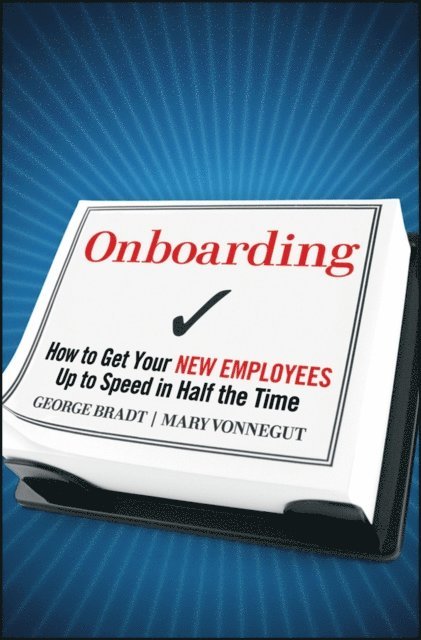 Mary Vonnegut, George B. Bradt - Onboarding, E-bok