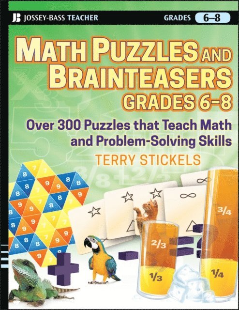 Terry Stickels - Math Puzzles and Brainteasers, Grades 6-8, E-bok