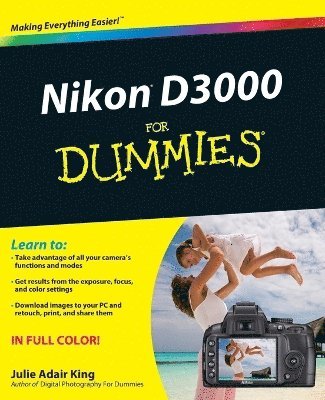 Nikon D3000 For Dummies av Julie Adair King, Julie Adair King