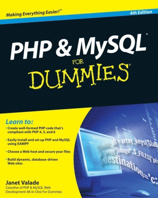Janet Valade - PHP and MySQL For Dummies, E-bok
