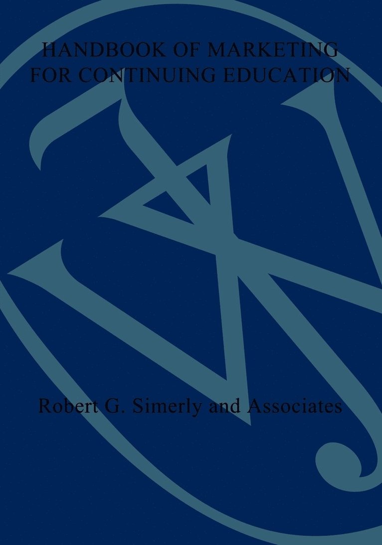 Robert G. Simerly - Handbook of Marketing for Continuing Education, Häftad