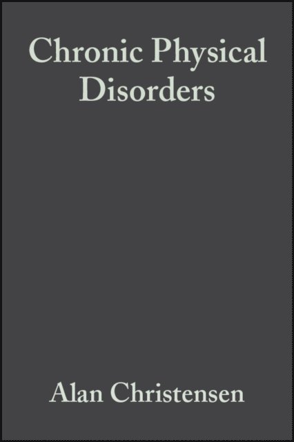 Michael Antoni, Alan Christensen - Chronic Physical Disorders, E-bok