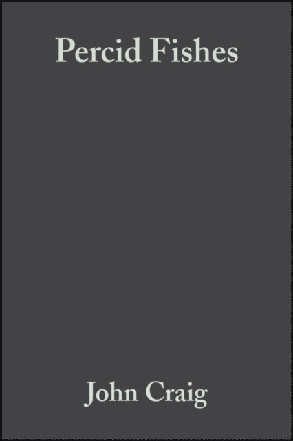 John F. Craig - Percid Fishes, E-bok