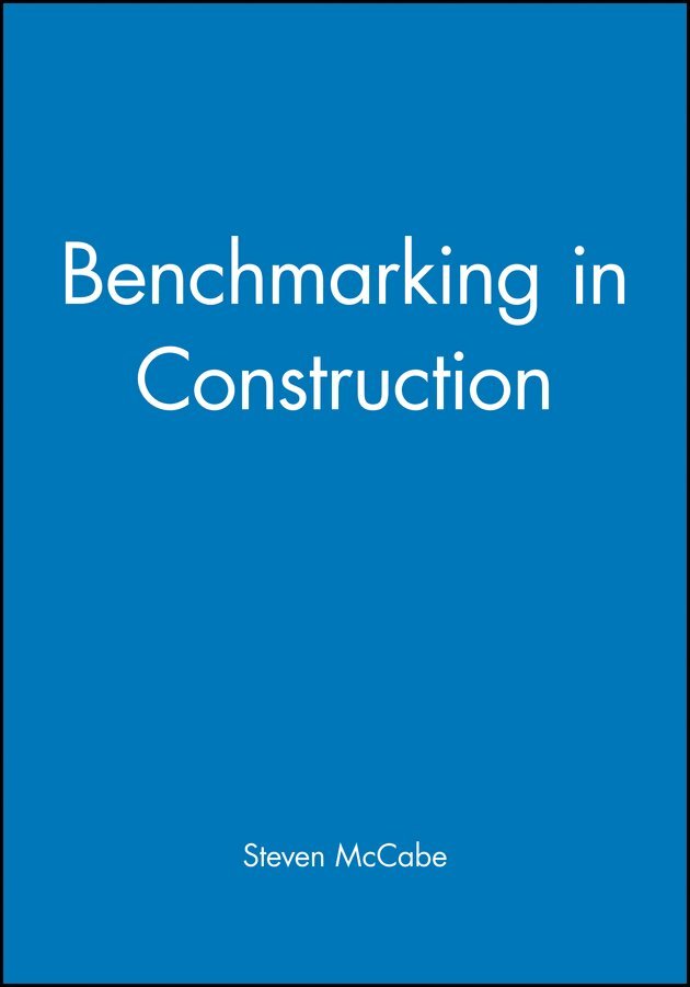 Steven McCabe - Benchmarking in Construction. Tillgänglighet: Tillfälligt slut