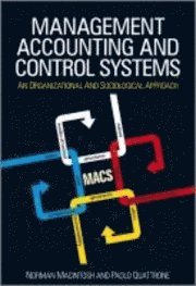 Norman B. (Queen's University) Macintosh, Paolo (Instituto de Empresa Business School) Quattrone - Management Accounting and Control Systems, Häftad