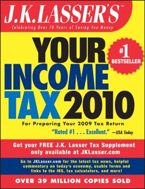 J.K. Lasser Institute - J.K. Lasser's Your Income Tax 2010, E-bok