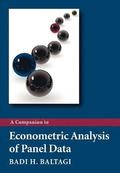 A Companion to Econometric Analysis of Panel Data