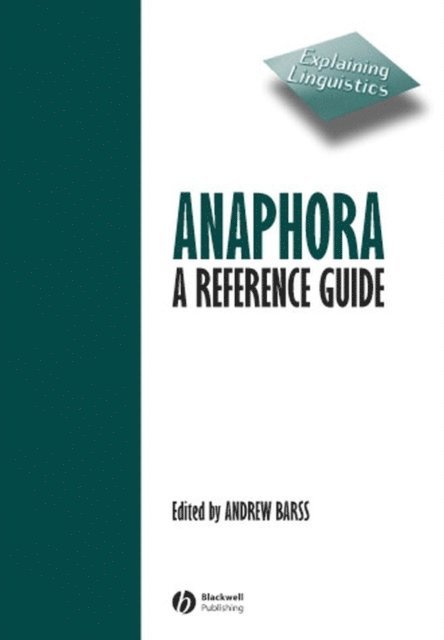 Andrew Barss - Anaphora, E-bok