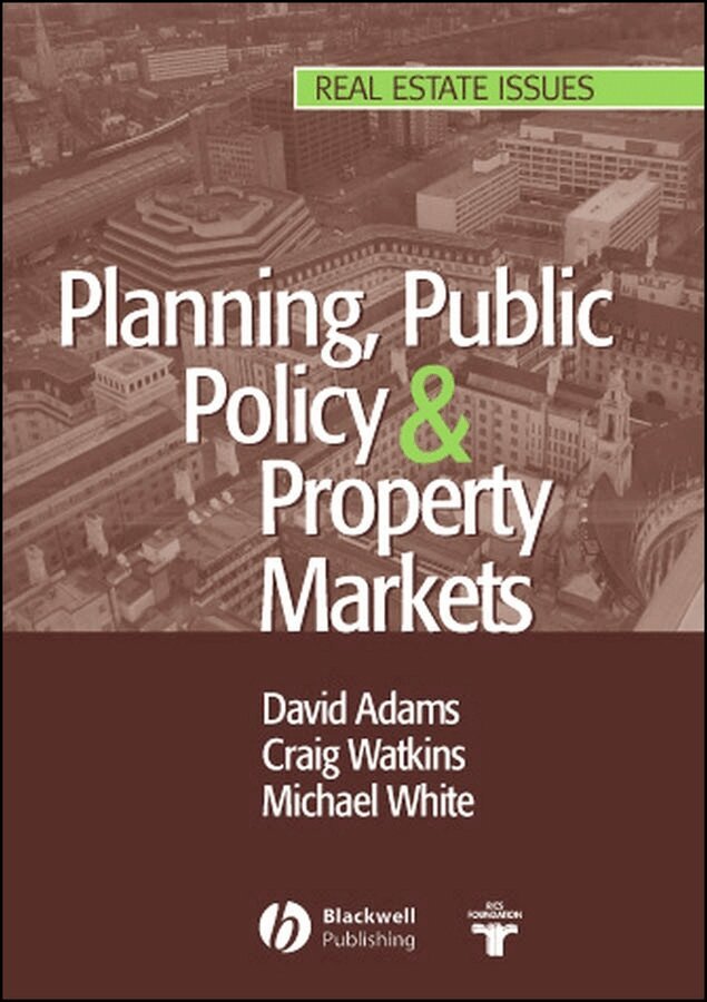 D Adams - Planning, Public Policy  and Property Markets. Tillgänglighet: Tillfälligt slut