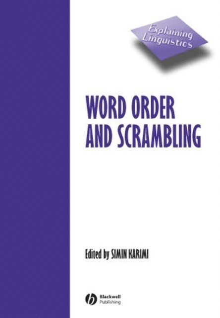 Simin Karimi - Word Order and Scrambling, E-bok