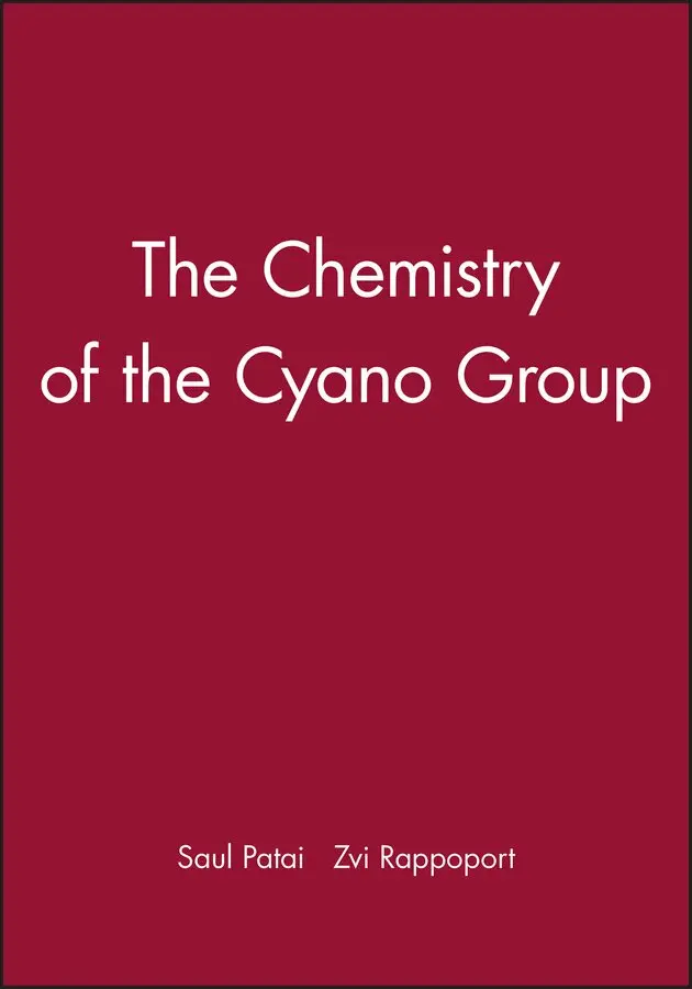 Z RAPPOPORT - Chemistry of the Cyano Group. Tillgänglighet: Tillfälligt slut