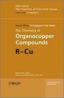 The Chemistry of Organocopper Compounds