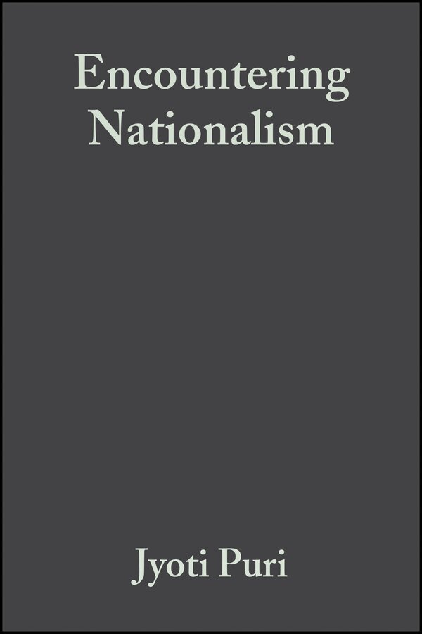 Jyoti Puri - Encountering Nationalism. Tillgänglighet: Tillfälligt slut