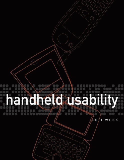 Scott Weiss - Handheld Usability, E-bok