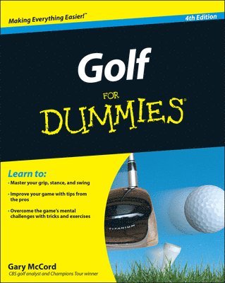 Gary McCord - Golf For Dummies, Häftad. Tillgänglighet: Tillfälligt slut