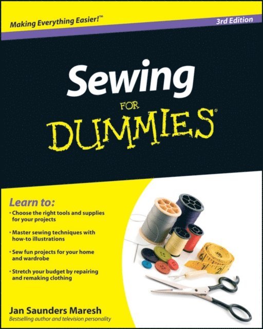 Jan Saunders Maresh - Sewing For Dummies, E-bok. Tillgänglighet: Lägg i varukorg