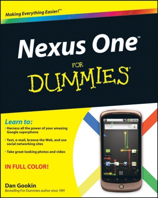 Dan Gookin - Nexus One For Dummies, E-bok
