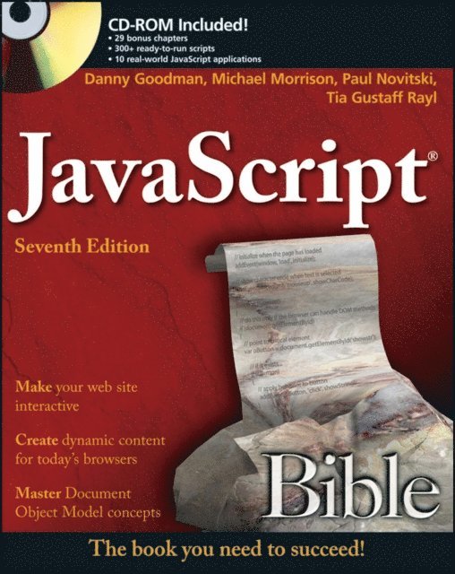 Tia Gustaff Rayl, Paul Novitski, Michael Morrison, Danny Goodman - JavaScript Bible, E-bok