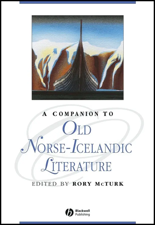 Rory McTurk - Companion to Old Norse–Icelandic Literature and Culture. Tillgänglighet: Tillfälligt slut