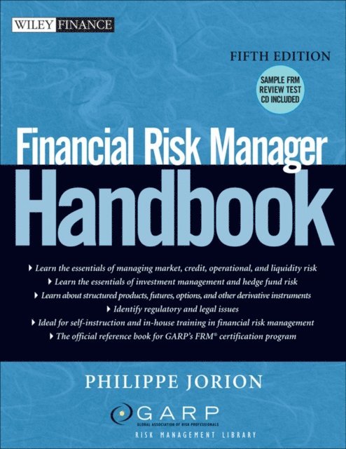 Philippe Jorion - Financial Risk Manager Handbook, E-bok