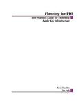 Planning for PKI