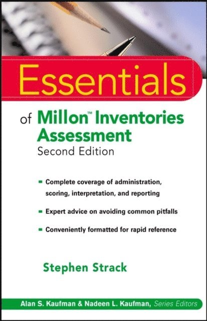 Stephen Strack - Essentials of Millon Inventories Assessment, E-bok