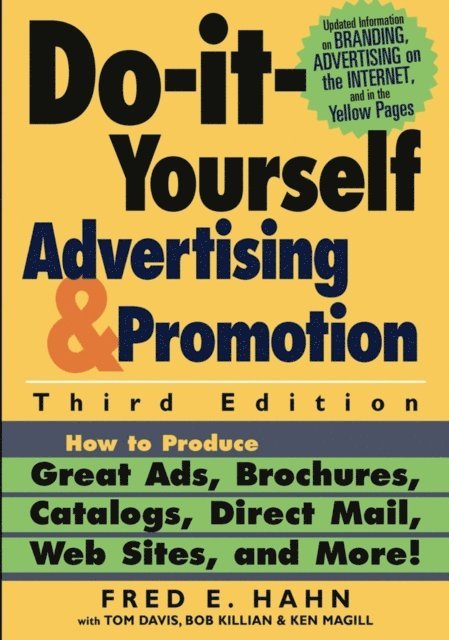 Fred E. Hahn - Do-It-Yourself Advertising and Promotion, E-bok