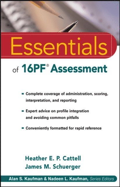 James M. Schuerger, Heather E. P. Cattell - Essentials of 16PF Assessment, E-bok