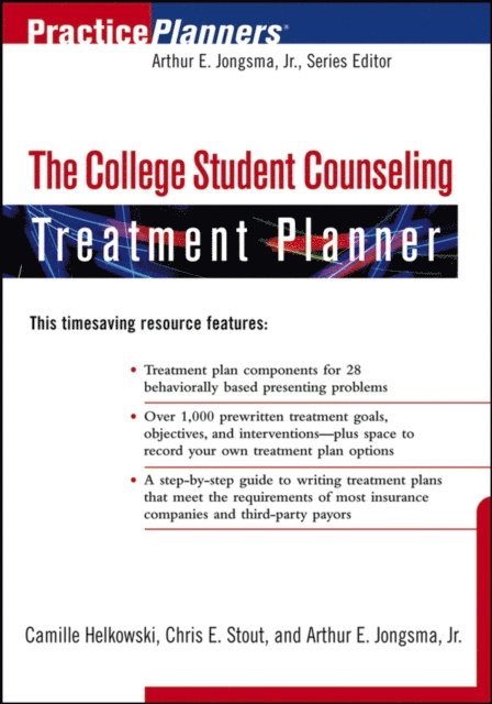 David J. Berghuis, Chris E. Stout, Camille Helkowski - College Student Counseling Treatment Planner, E-bok