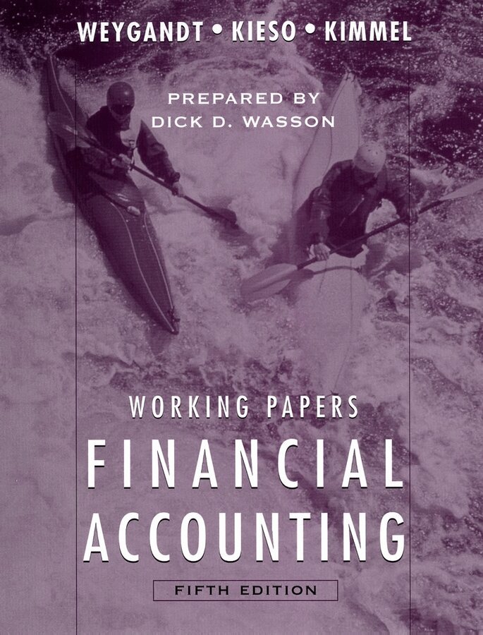 Jerry J. Weygandt, Donald E. Kieso, Paul D. Kimmel - Working Papers, Häftad